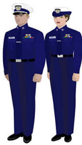 Winter Dress Blue Image